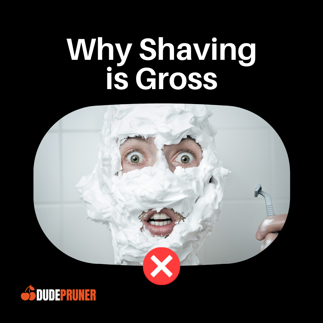 Why Shaving is straight-up wack for your skin